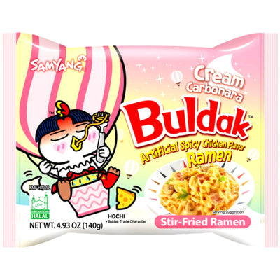 Samyang Buldak Cream Carbonara Spicy Chicken Flavor Ramen