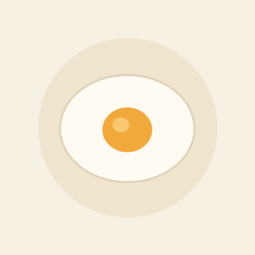 Soft boiled egg topping